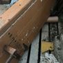 Antique hayseed/ fertiliser shaker. 10 ft long Image 2