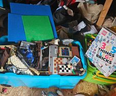 Lifetime supply of Lego