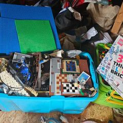 Lifetime supply of Lego