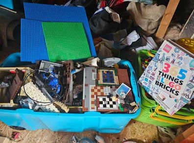 Lifetime supply of Lego