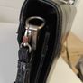 Plevier Men's  Black Leather Briefcase Bag Image 7