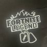 Personalised Fortnite T-Shirt. Kids Image 2
