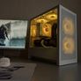 AMD Ryzen Gaming PC | 1TB NVMe | RTX 12GB | B550 | Corsair | White Image 2