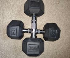 7.5 kg dumbbells