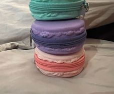 Free 3 pastel macaron coin purse