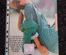 Vintage Clothes Patterns : " Easy Action  " and  "  Crisp Out " : 1980s - 1990s