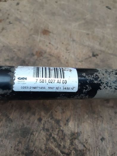 BMW 5 SERIES F10 F11 2.0 Diesel Rear Passenger Side Left Driveshaft 7581027A103