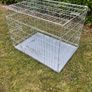 dog crate medium double door 63x55x61cm Image 2