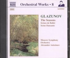 Glazunov. The Seasons. CD. Free Postage!