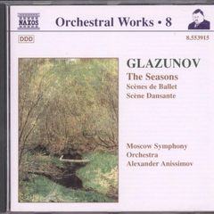 Glazunov. The Seasons. CD. Free Postage!