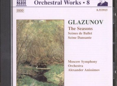 Glazunov. The Seasons. CD. Free Postage!