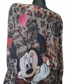 Openwork sweater WOMAN Mickey Mouse Minnie