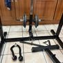 Beautiful Olympic Power Rack + Full Size Integrated Cable System, Olympic Weight, Dumbbells, Bench + Image 5