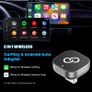 3 in 1 Wireless CarPlay Android Auto Adapter Apple Car play Dongle Mini Ai Box Image 6
