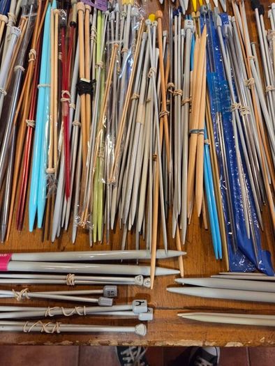 180 Pairs of Knitting Needles + Extras