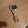 Diamond type gold plated watch Image 4