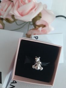 new genuine pandora hugging bears charm