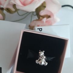 new genuine pandora hugging bears charm