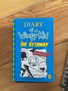 Diary of a it Kid The Getaway by Jeff Kinney Hardback book