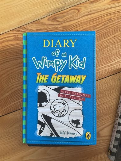 Diary of a it Kid The Getaway by Jeff Kinney Hardback book