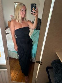 h&m midi dress