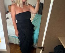h&m midi dress