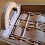 Rustic Handmade Wooden Basket Tray Image 6