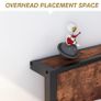 Single Bed Frames with Wooden Storage Headboard Shelf, Heavy Duty Image 4
