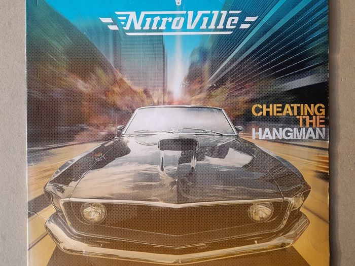 Nitroville Cheating The Hangman Signed Metal Rock