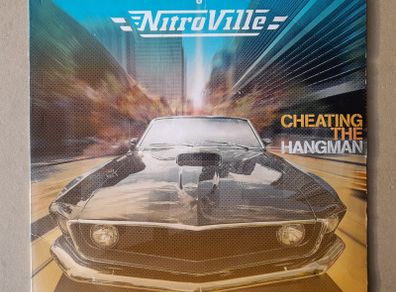 Nitroville Cheating The Hangman Signed Metal Rock