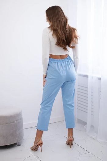 elegant pants with chain MADE IN ITALY   fits sm m l