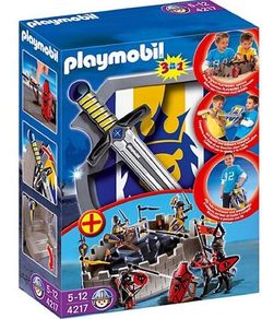 New:  Playmobil Knights Shield playset - 4217