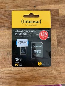 Micro SD 128GB with Adapter