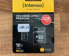 Micro SD 128GB with Adapter