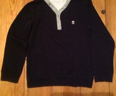 Age 8-9 Mock Layer Knitted Top