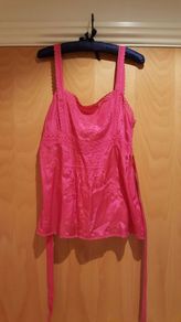 Oasis cerise pink cami top