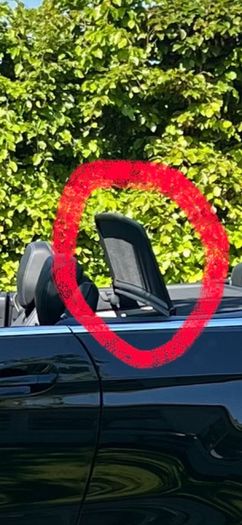 mercedes   Wind diffuser