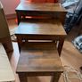 Wooden Nest of Tables Image 2