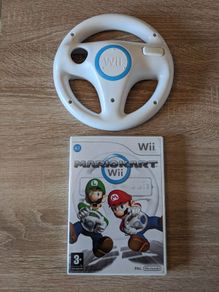 Mario Kart + official wheel - WII