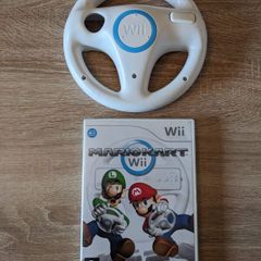 Mario Kart + official wheel - WII