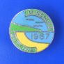 BUTLINS MINEHEAD 1967 (holiday camp, Somerset) - resident camper's enamel badge Image 3