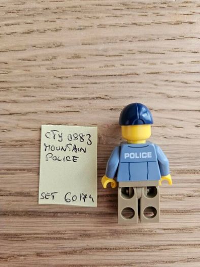 lego cty0883 mountain police, set 60174