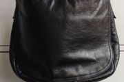 M&amp;S Collection Black Leather Shoulder Bag Real Leather