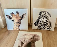 Baby room canvas