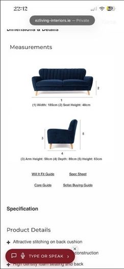 Sofa EZ Living