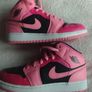 Air Jordan 1 Mid GS Coral Chalk UK 5.5 Image 3