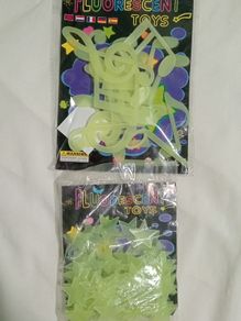 light stickers (music notes and star shapes)