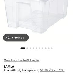 IKEA storage boxes 9euro each in IKEA