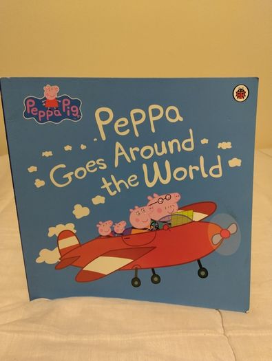 Peppa goes around the world storybook
