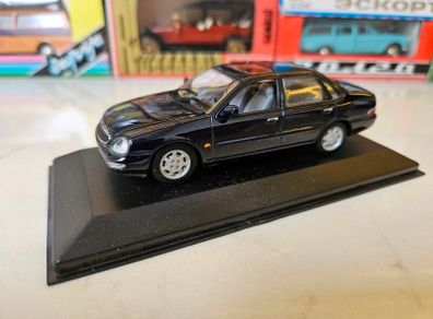 Ford Scorpio Saloon 1995 Dark Blue Met Minichamps Paul's Model Art